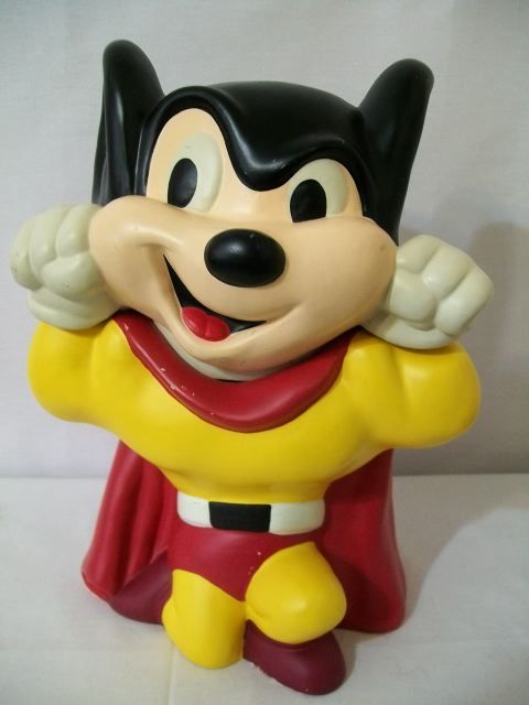 TERRYTOONS VIACOM RARE TEST PIECE 970366 MIGHTY MOUSE COOKIE JAR #D72 