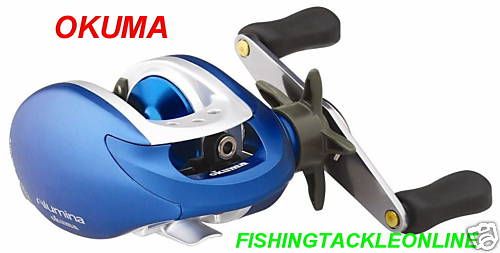 OKUMA ALUMINA AL 200LX BAIT CASTER MULTIPLIER REEL  