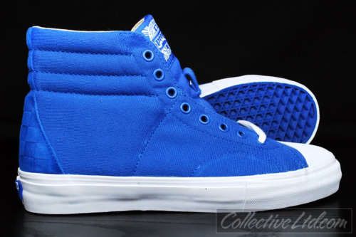 Vans supreme Native American LX sk8 hi huf dqm BLUE 8.5  