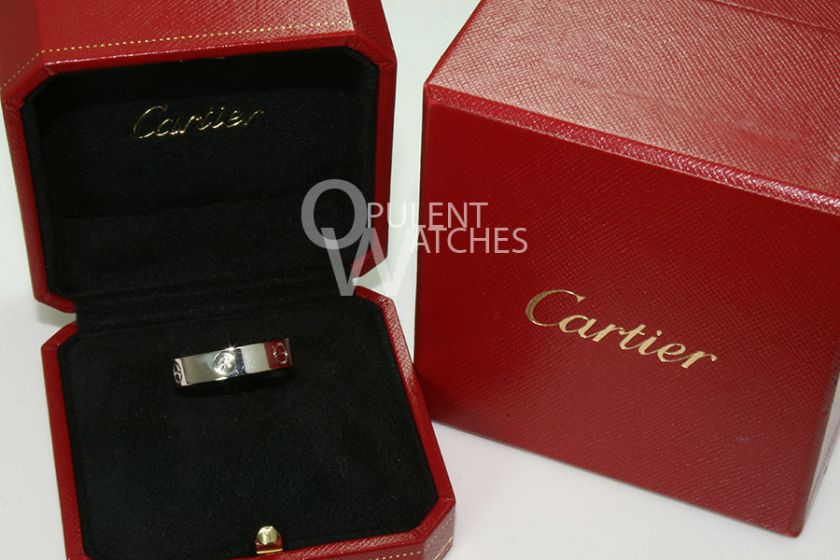 We are pleased to present this Mens Cartier Love Ring Collection With 