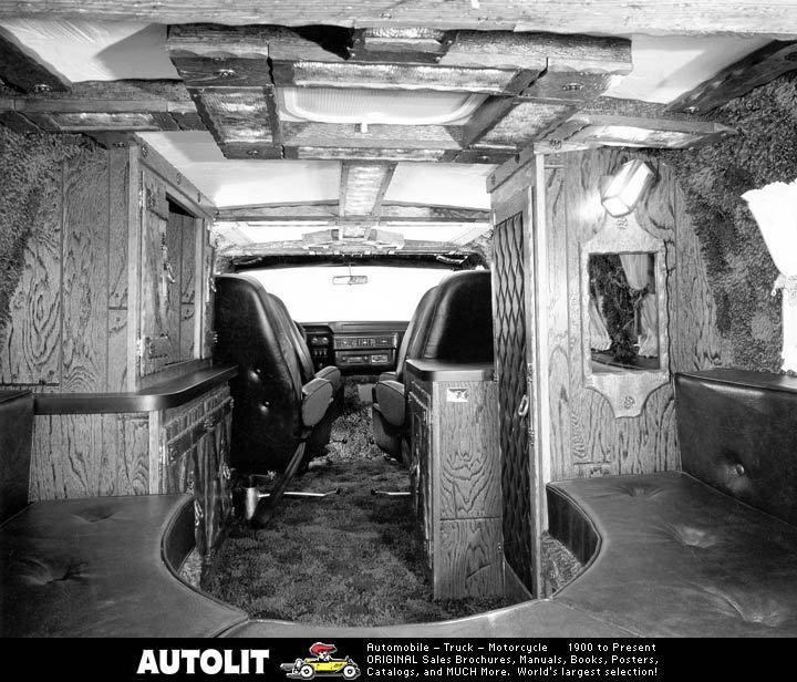 1975 Dodge Vantastic Hop Cap Custom Van Interior Photo  