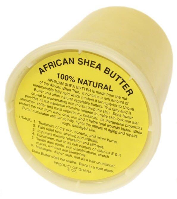 Raw Unrefined FILTERED SOFT & CREAMY Shea Butter 32 Oz  