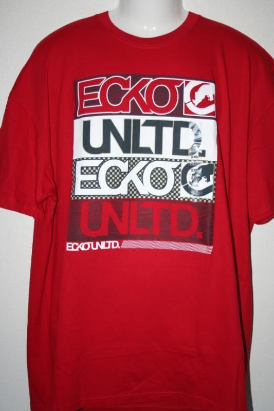 NEW ECKO UNLTD. ROCK BOX TEE T SHIRT 2X 2XL XXL 2XB  