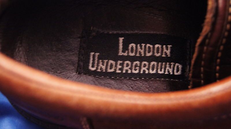 London Underground Brown Oxford 10 m Mens Casual Shoes  