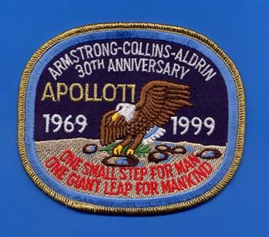 APOLLO 11 30TH ANNIVERSARY PATCH  