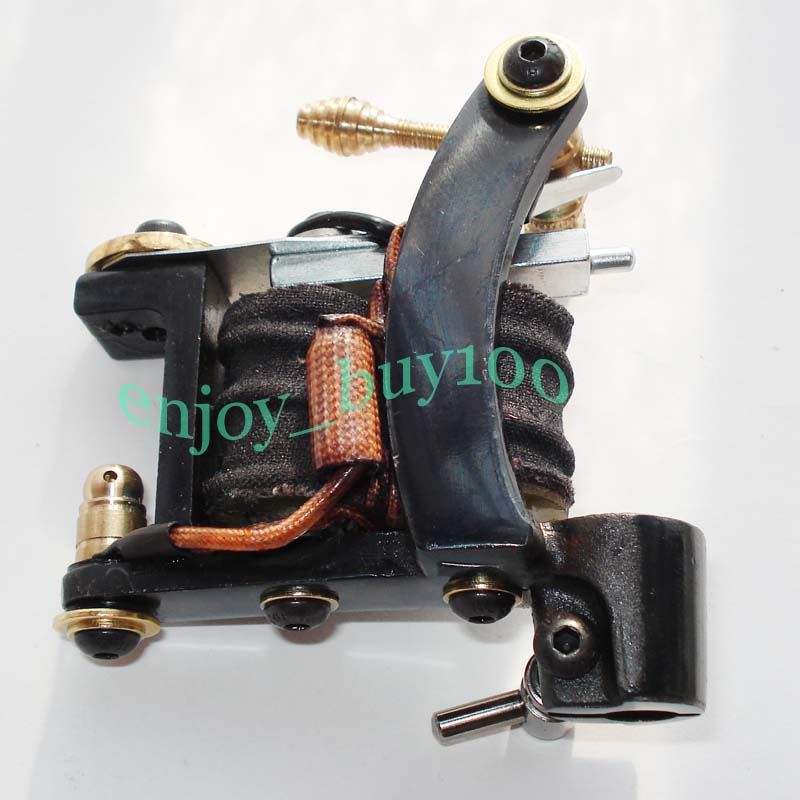 Super Bulldog Tattoo Machine Gun HandMade 10 wrap coils  