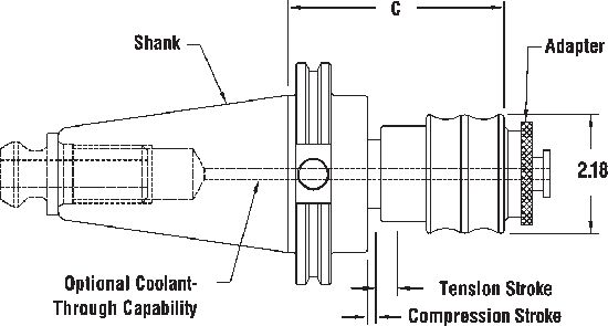 CAT 40 CT40 Shell Mill V Flange Tool Holders   Choose Your Size  