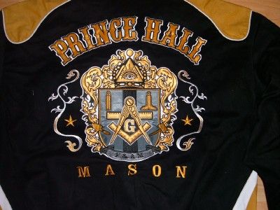 Prince Hall Mason Jacket F&AM L  6XL Freemason Coat NEW  