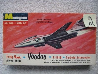 Monogram Voodoo F 101B Turbojet Interceptor P401 49 #2  