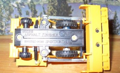 shinsei mini power #21 sakai asphalt finisher  