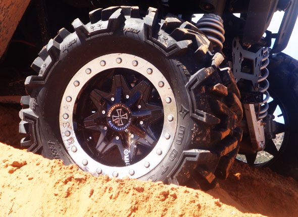 MSA M16 14 Vice Beadlock RIMs Yamaha Rhino  