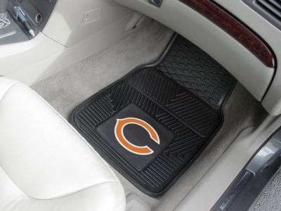 Chicago Bears 2 Pc Vinyl Car & Truck Front Floor Mats 18x27 