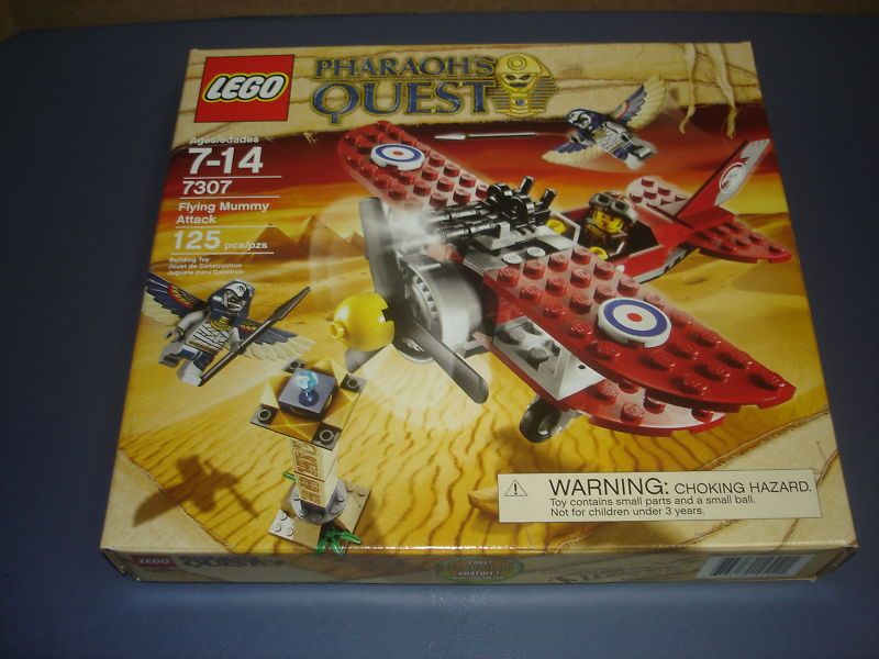 LEGO SET 7307  PHARAOHS QUEST FLYING MUMMY ATTACK*NEW*  