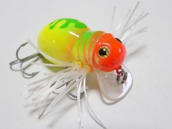 SPIDERZ Lure ~ Shallow Running Crank ~ OrangeHead   