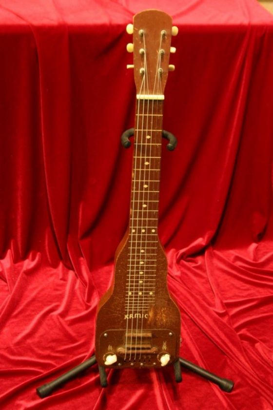 Vintage Kay Kamico Lap Steel Slide Guitar w AlNiCo Bar  