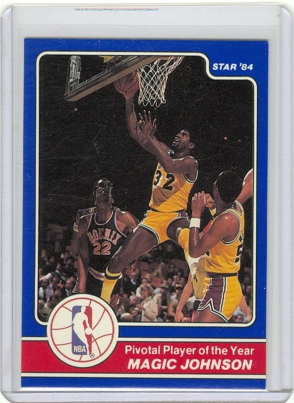 1984 Star Awards Banquet #6 MAGIC JOHNSON Lakers Nrmt+  