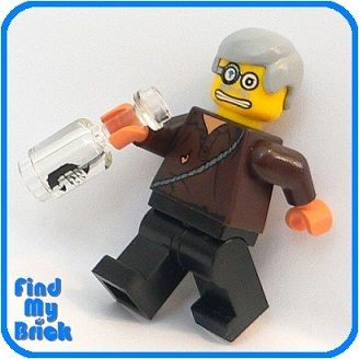 M741 Lego City / Town Custom Drinking Minifigure NEW  