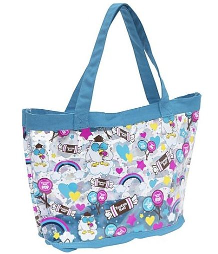 Tootsie Roll Clear Beach Tote Bag TTB0012  