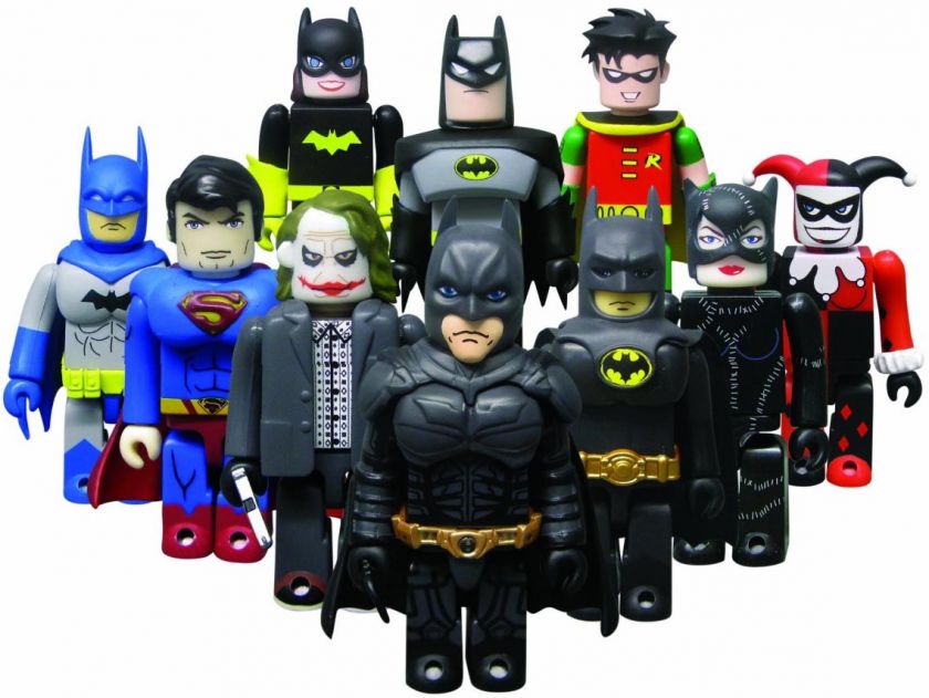 DC Comics 75Th Anniversary Super Deluxe Kubrick Figure Set Of 10