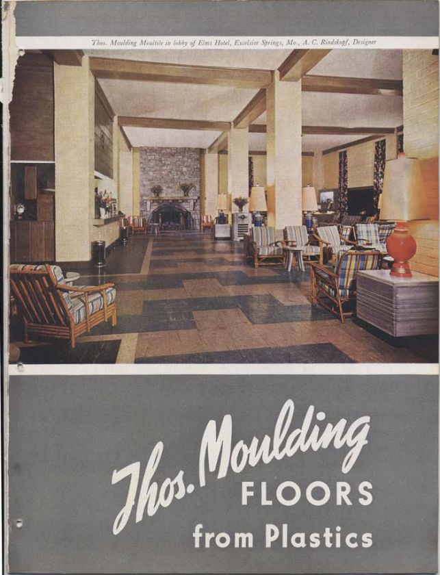 1947 Thos Moulding Floors Asbestos Flooring Catalog  