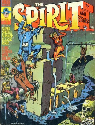 The Spirit #4 VF Will Eisner (1974)  