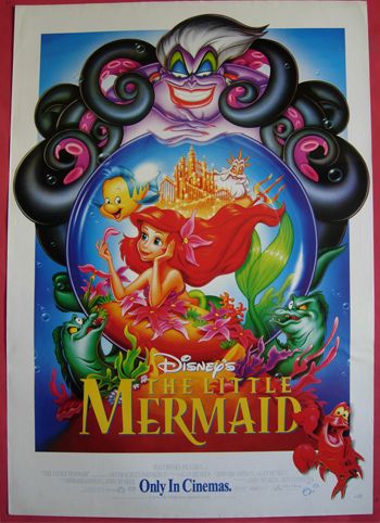 The Little Mermaid Thai Movie Poster 1989  