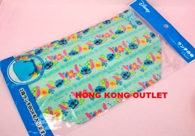 Lilo & Stitch Bento Lunch Box Bag Drawstring A80c  