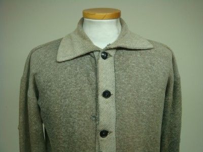 KILLER VINTAGE 30 UNKNOWN SALT & PEPPER 2 TONES CARDIGAN  