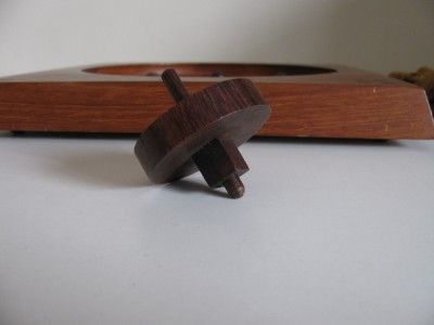   Vintage SKJODE SKJERN Denmark Teak Rosewood ROULETTE GAME  