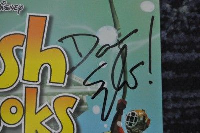 FISH HOOKS SIGNED CAST POSTER D23 EXPO SDCC DISNEY  