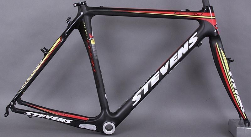 2012 Stevens Team Carbon Fiber Cyclocross Bike Frameset Frame Fork 