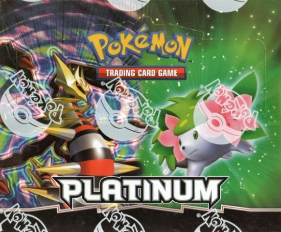 Pokemon USA Platinum Theme Deck Box  