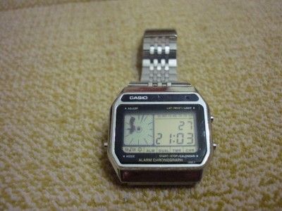 VERY RARE AND VINTAGE CASIO 80S 118 AX 210 WATCH  