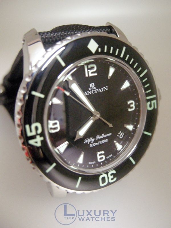 Blancpain Fifty Fathoms 50 Current Version Steel 99.99% LNIB MINT 