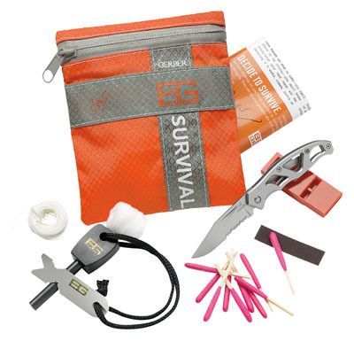 GERBER 000700 BEAR GRYLLS BASIC SURVIVAL KIT  