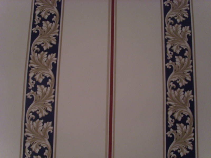 DOUBLE ROLLS (224sq ft) victorian stripe wallpaper  