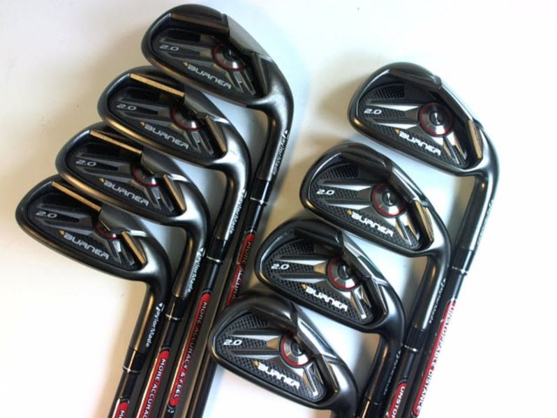 TaylorMade Burner 2.0 Iron Set 4 GW Graphite Senior Right  