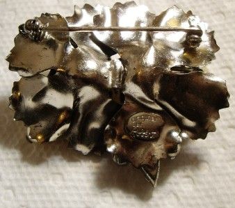 Vintage Pearl Rhinestone Brooch~ORIGINAL BY ROBERT  