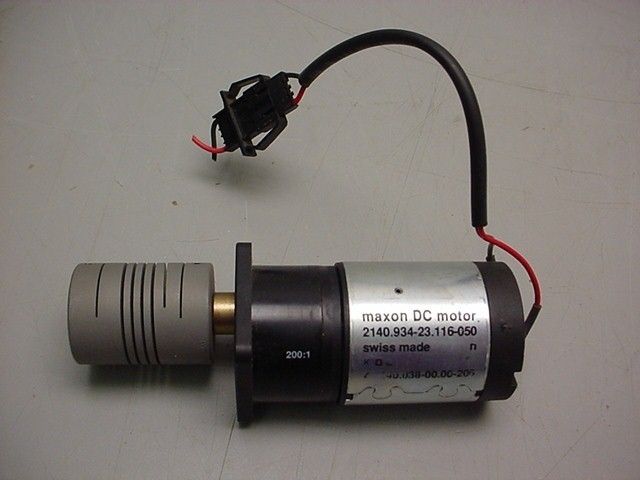 Maxon DC Gearmotor With Spring Coupler  