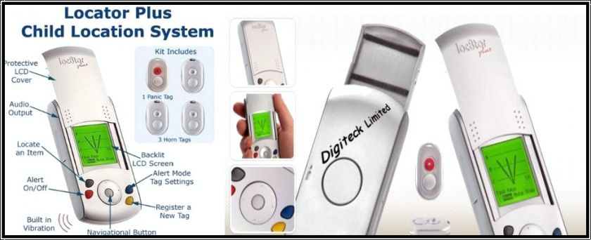 AJ1  LOC8TOR PLUS  LOCATOR, FINDER & CHILD PROTECTOR  