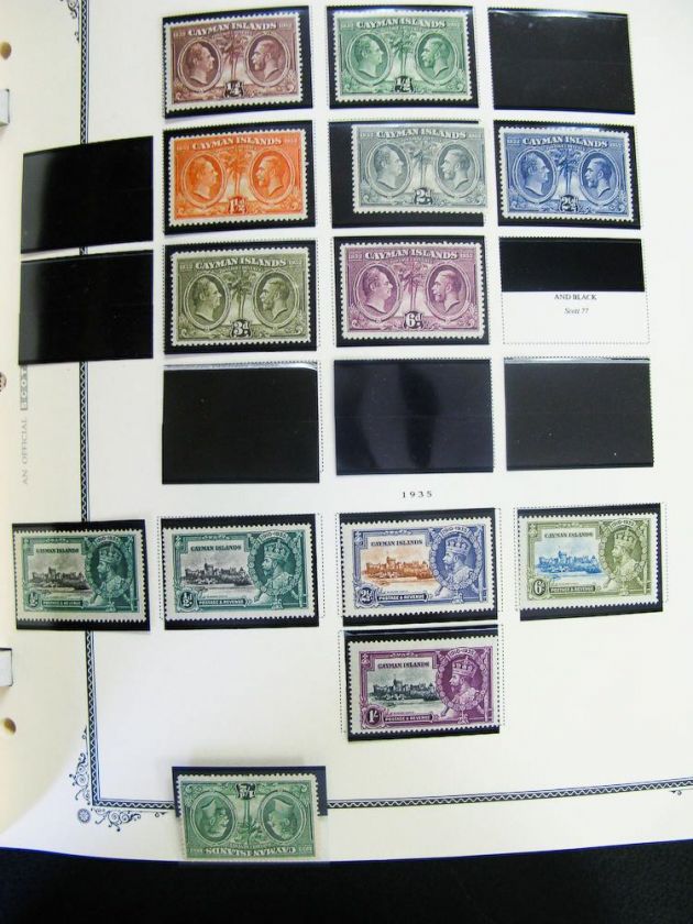 Cayman Islands Mint Stamps Collection Cat $3,700  