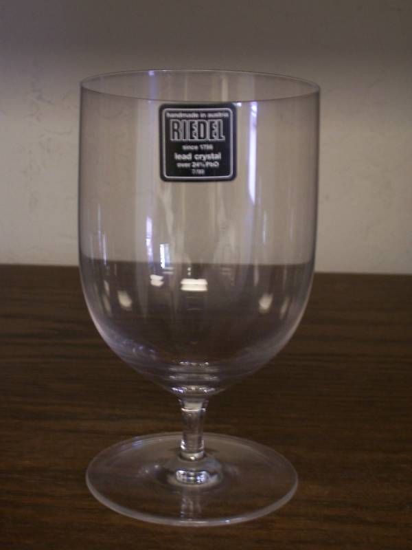 RIEDEL SOMMELIERS WATER GOBLET 5 1/8 NEW IN BOX  