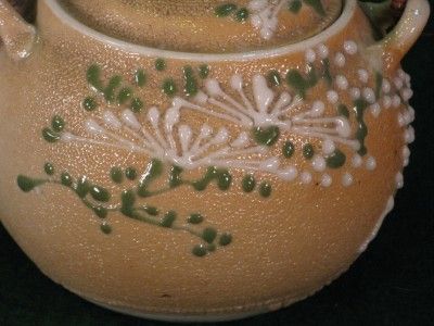 ANTIQUE JAPANESE SATSUMA MORIAGE TEA POT  