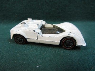   60S MATTEL HOTWHEELS RED LINE CHAPARRAL 2G CAR DIECAST TOY RARE L@@K