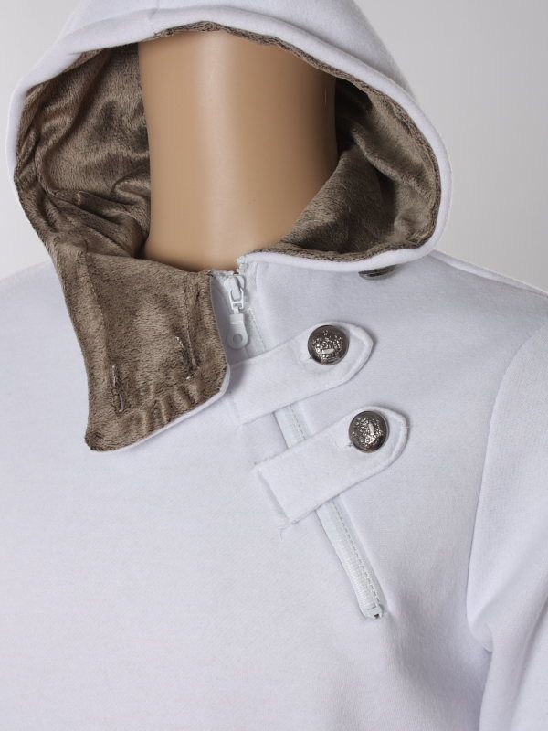 FLEECE INSIDE HOODIE SWEATSHIRT JACKET MF 797  