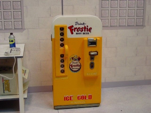 SMBC 118 SCALE RESIN FROSTY POP MACHINE WITH DECALS  