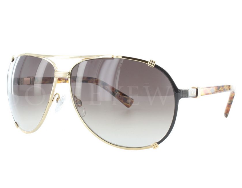 NEW Christian Dior Chicago 2 UPXJS Gold Dark Brown / Violet Gradient 