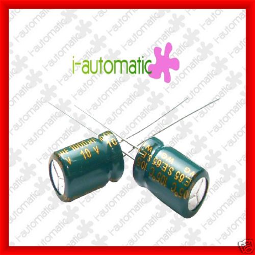   1000uF Low ESR Motherboard Capacitor x 5pcs. Japan New Free Shipment