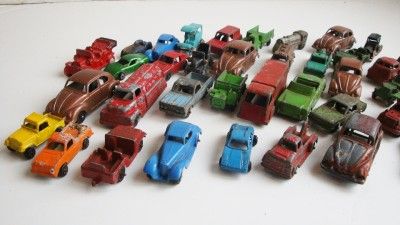 Huge Collection old Tootsietoy Cars/trucks Old toys Tootsie Toy  