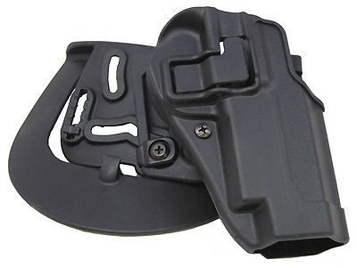 BLACKHAWK CQC SERPA Matte Black Holster Ruger P95, Right Hand 